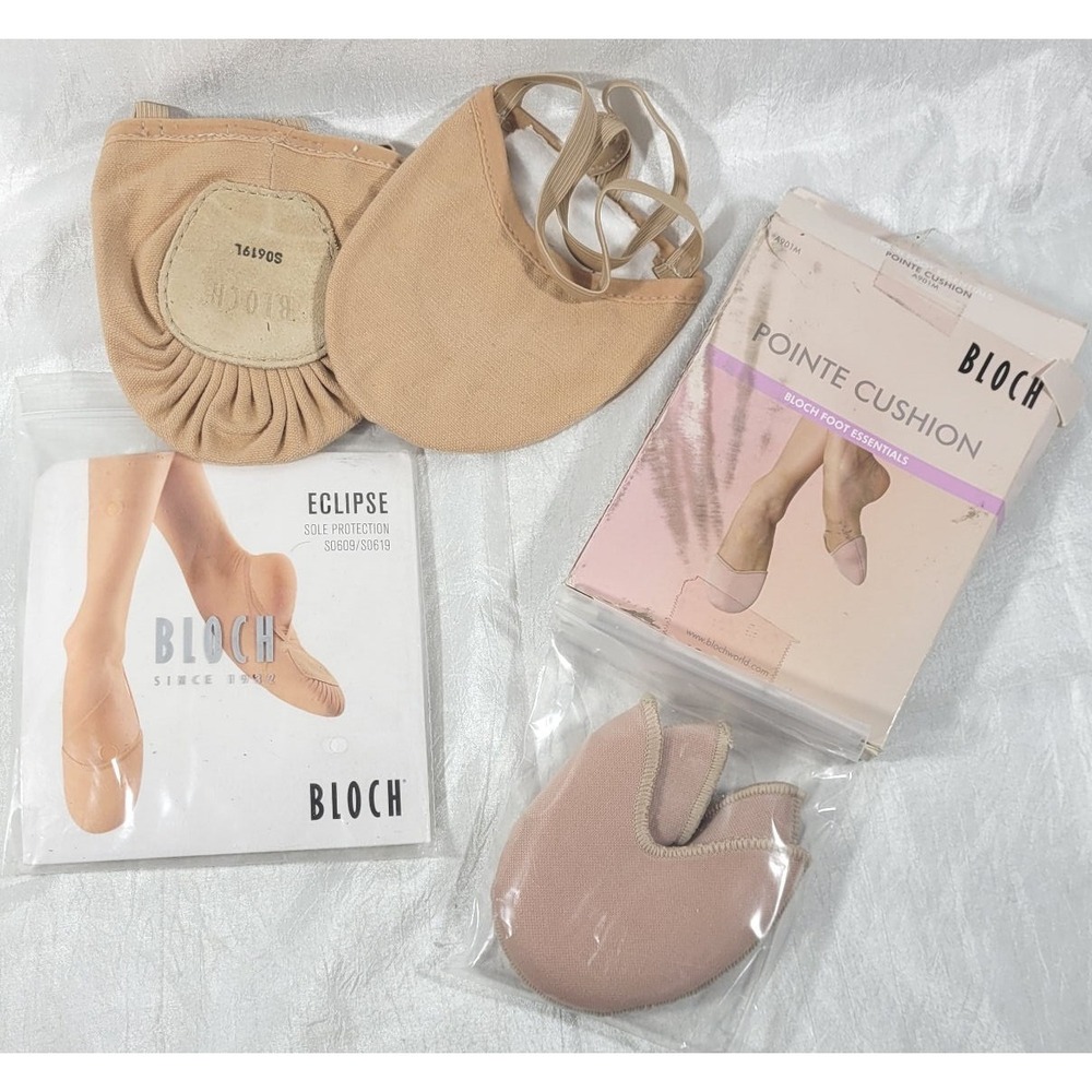 Bloch Eclipse Sole Protection (L) & Bloch Pointe Cushion (M)